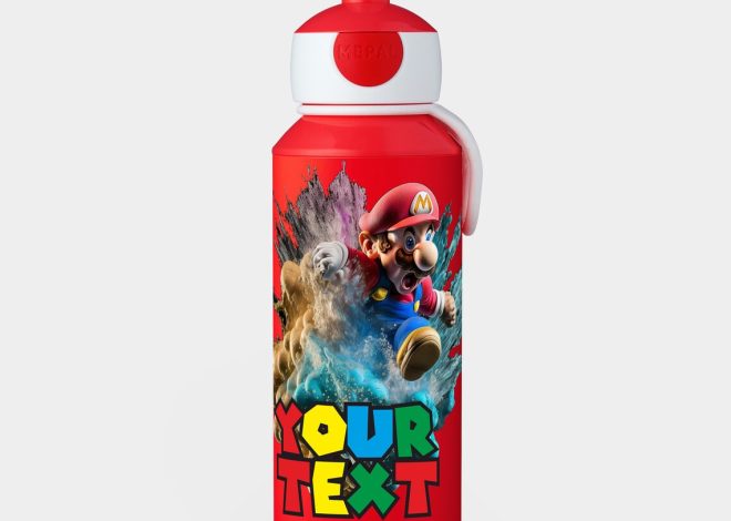 Flasche mit Aufdruck: Nachhaltiger Stil für Individualisten