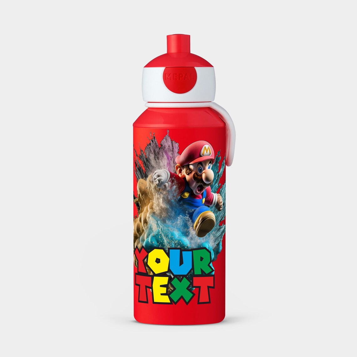 Flasche mit Aufdruck: Nachhaltiger Stil für Individualisten